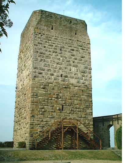 Roter Turm < Bad Wimpfen < Neckar < Mark Twain in Heidelberg